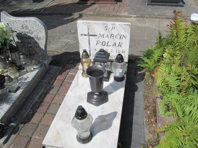 Grób Marcin Polak