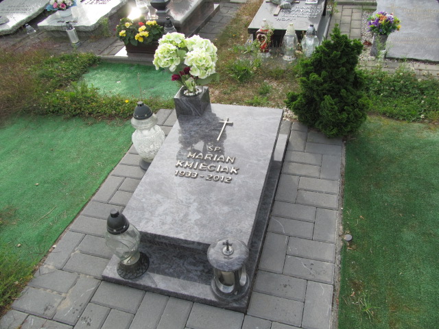 Grób Marian Kmieciak