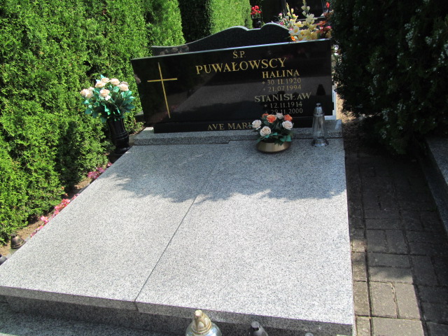 Grób Halina Puwałowska
