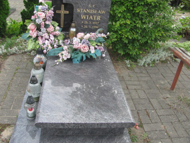 Grób Stanisław Wiatr