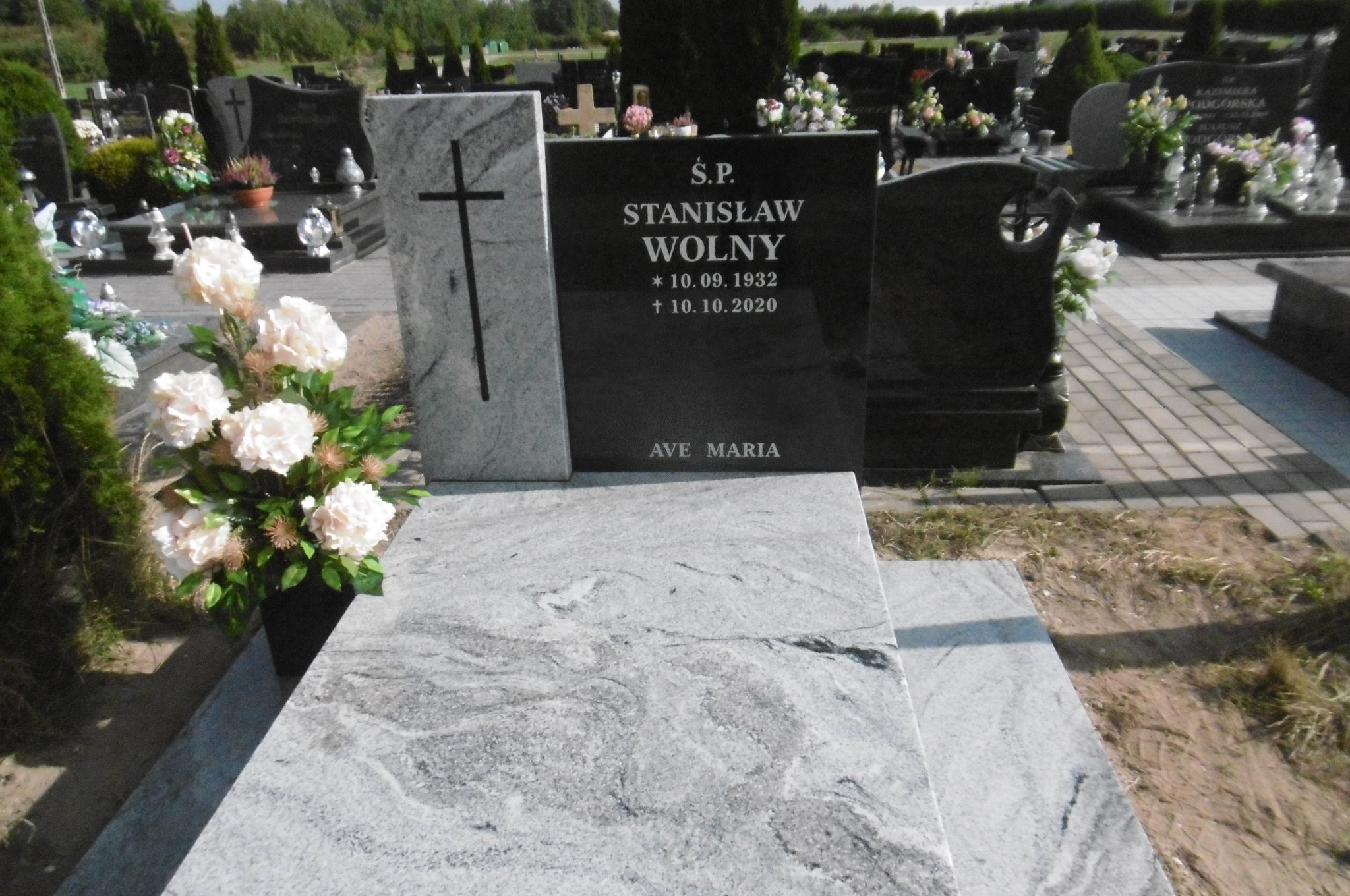 Grób Stanisław Wolny