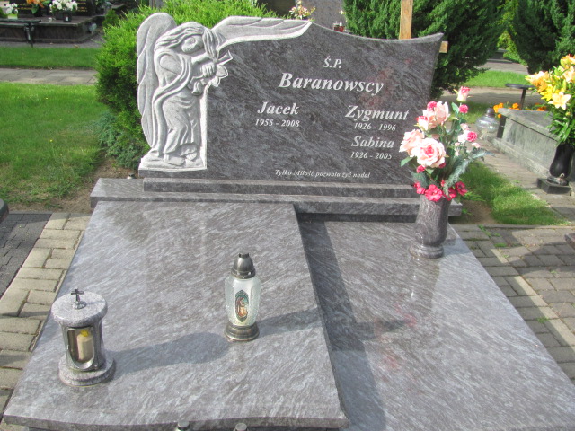 Grób Jacek Janusz Baranowski